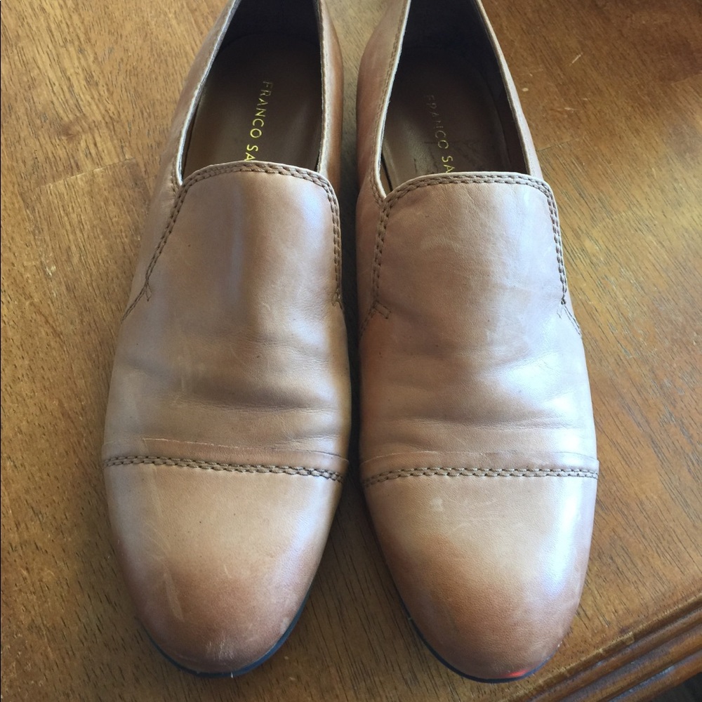 Franco Sarto leather women’s loafers